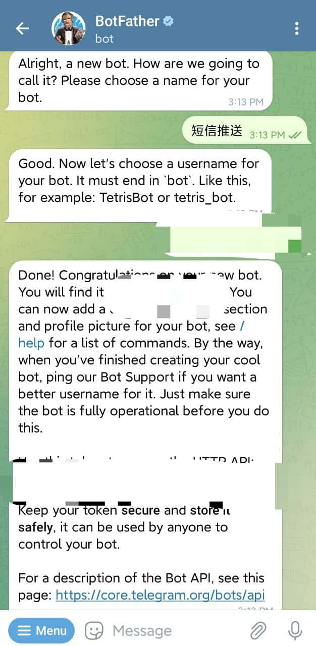 bot创建