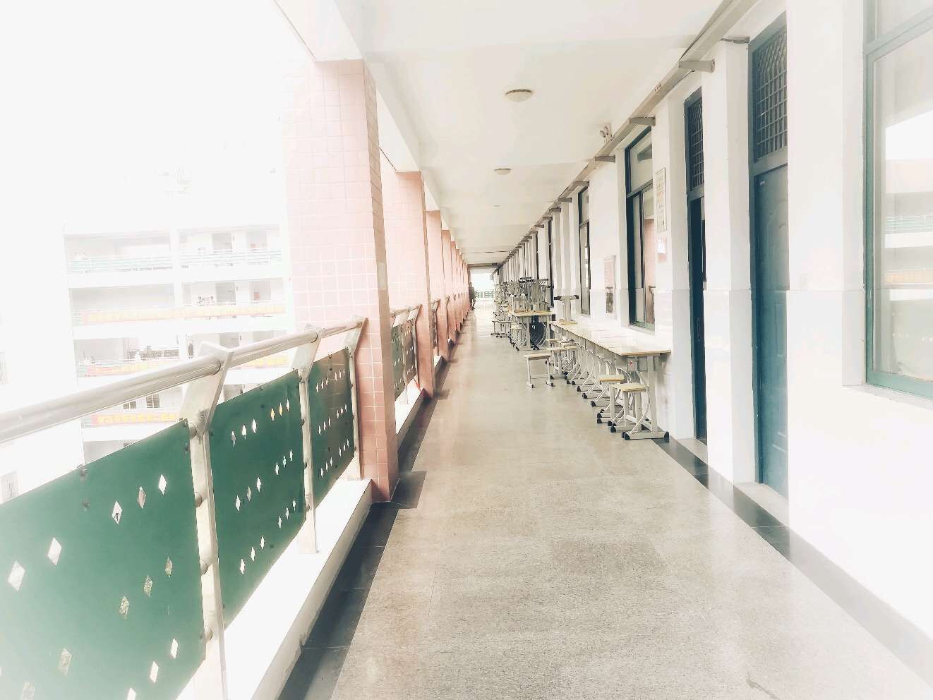 高考前的走廊